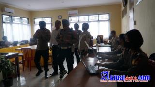 Kapolres Karangasem Sambut Kedatangan Tim Penilai Lomba Kebersihan Mako dari Polda Bali