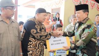 Bupati Rohul Puji KUD Sari Usaha Tani