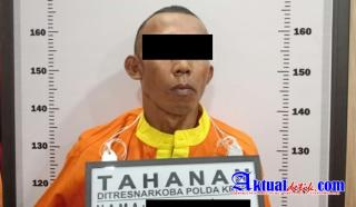 Ditres Narkoba Polda Kepri Amankan Tersangka Tindak Pidana Narkotika Jenis Putaw