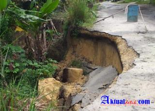 End of Year Disaster Threatens, Landslide Road in Rohil