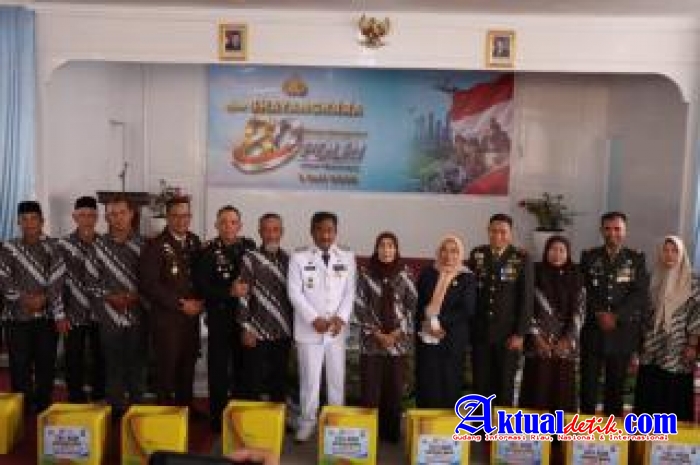 Peringati Bhayangkara Ke 80 Polres Binjai Gelar Upacara Tekad Berikan Pelayanan Untuk Masyarakat