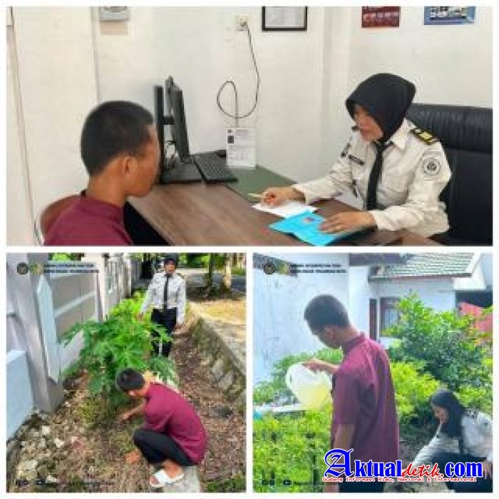 Bapas Palangka Raya Laksanakan Proses Pendampingan Keterampilan Anak Berhadapan Dengan Hukum