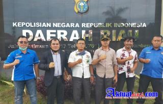 Diduga Menghalangi Tugas Jurnalis, Pegawai BPK RI Perwakilan Riau dilapor ke Polda Riau
