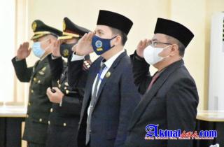 Kapolres Sergai Hadiri Upacara Peringatan Hari Pahlawan Secara Virtual