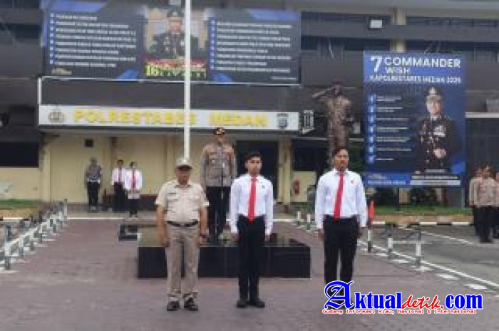 Wakapolrestabes Medan Tekankan Disiplin, Motivasi, dan Profesionalisme dalam Apel Pimpinan