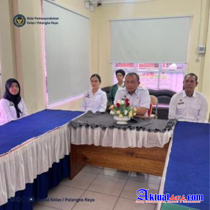 Bapas Palangka Raya Ikuti FGD Dan Pedoman Strategi Branding Pemasyarakatan Secara Virtual