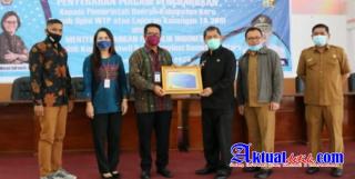 Pemkab Karo Raih Piagam Penghargaan Opini WTP Menteri Keuangan