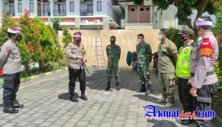 Kapolres Gianyar Cek Kesiapan Petugas Jaga Ditempat Isoter