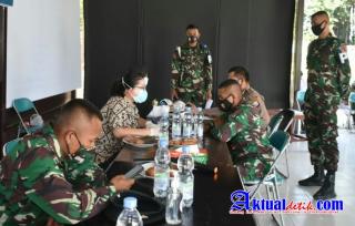 Kodim 1509/Labuha Melaksanakan Donor Darah Memperingati HUT Korem 152 Baabullah ke 18