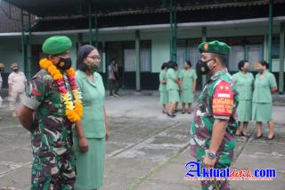 Kodim 1616/Gianyar Gelar Penyambutan Prajurit BKO Kodam  XVIII/Kaswuari, Papua Barat