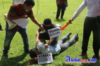 Satreskrim Polresta Deliserdang Gelar Rekonstruksi Kasus Pembunuhan Nick Wilson