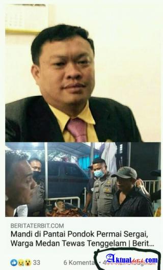 Berita Pengunjung Meninggal Dunia Di Pantainya, Viral di Medsos. Asom Tidak Senang