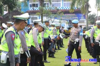 Propam Polres Gianyar Laksanakan Gaktibplin Kepada Personel Ops Patuh Agung