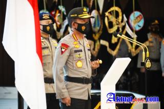 Kapolri Lantik 8 Kapolda Baru, Tegakkan Netralitas Hingga Prokes