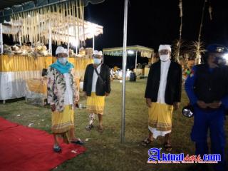 Sat. Polairud Polres Gianyar, Laksanakan Kegiatan Pengamanan Upacara Melis di Pantai Masceti