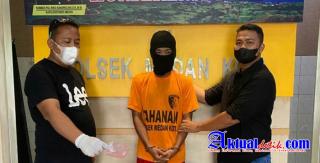 Tekab Polsek Medan Kota meringkus Pengguna Narkotika Jenis Sabu