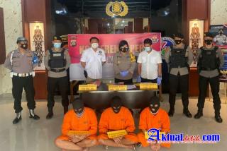 3 Pelaku Penyalahguna Narkoba di Bekuk Satuan Reserse Narkoba Polres Klungkung