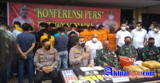 Dari 71 orang pengunjung KTV, 51 Orang Dinyatakan Positif Narkoba, Termasuk Sekda Nias Utara