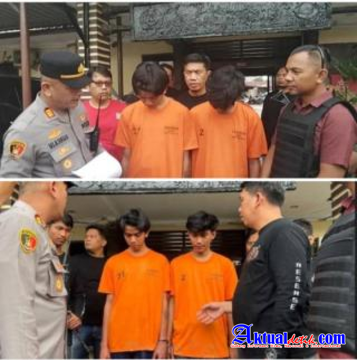 Reskrim Polsek Medan Tembung Ringkus Tiga Komplotan Begal Bersajam di Medan, Penadah Ikut Diamankan