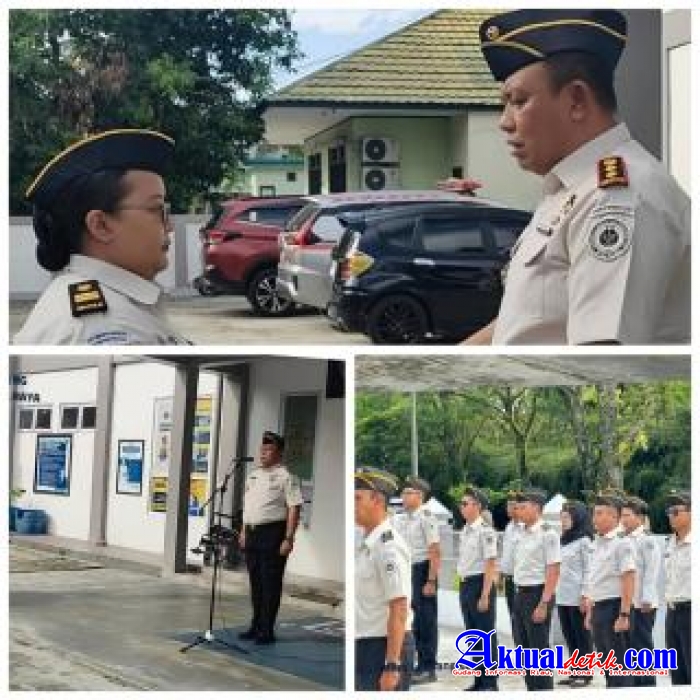 Bapas Palangka Raya Memberikan Apresiasi Kinerja Pegawai Penyerahan Piagam Kepada Pegawai