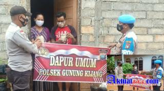 Polsek Gunung Kijang Laksanakan Dapur Umum