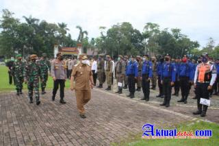 Polresta Deli Serdang Gelar Apel Kesiap Siagaan Penanggulangan Bencana