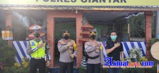 Kapolda Bali Cek kesiapan Pos Pam Masceti