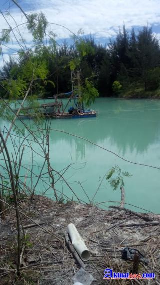 Oknum APH Babel Bersama Cukong Menambang Timah Di Kawasan Hutan Lindung Rebo