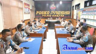 Supervisi Bid Propam Polda Bali di Polres Gianyar