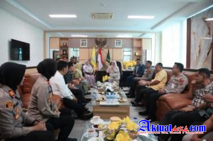 Kapolres Binjai Pererat Sinergi dengan DPRD Kota Binjai melalui Silaturahmi dan Koordinasi Kamtibmas