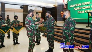 Optimalisasi Pencapaian Tupok, Kodam IX/Udayana Gelar Pergantian 6 Pejabat