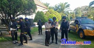 Ibadah Jumat Agung Polres Siantar Tingkatkan Pengamanan Gereja Dan Sterilisasi