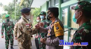 Kapolresta Deli Serdang Hadiri Acara Kunjungan Komandan PMPP di YONIF 121 Macan...
