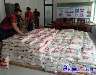 Pangdam II/Swj Salurkan Bantuan Beras 10 ton kepada Korem 045/Gaya