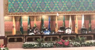 DPRD Riau Gelar Paripurna Dengan Agenda Penyampaian LKPJ 2020 & Masa Reses Sidang II