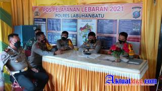 Pamatwil, Kabidkum Polda Sumut Cek Perbatasan Sumut-Riau