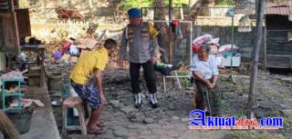 Peringati Hari Bhayangkara Ke-77, Polda Bali Bedah Rumah Tidak Layak Huni Milik Anggota Polri