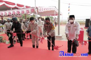 Kapolda Malut Resmikan Mako Brimob Batalyon C Pelopor di Areal PT. IWIP Halteng