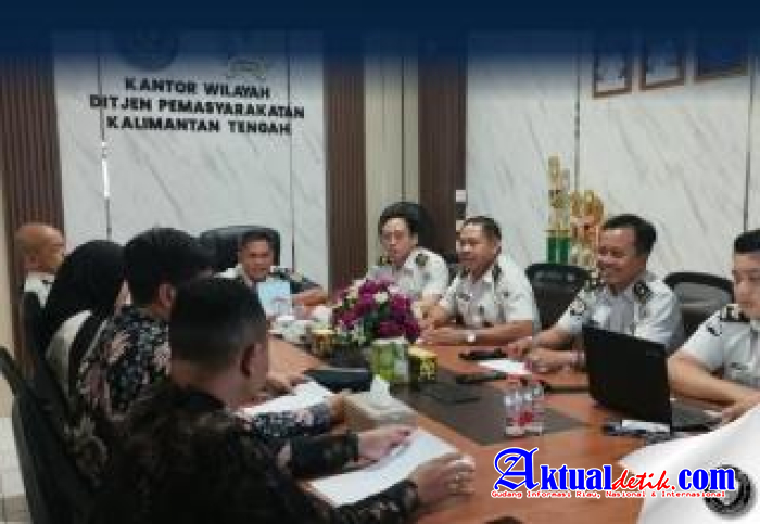 Bapas Palangka Raya ikuti Sidang TPP Pemindahan Warga Binaan Di Kanwil Ditjenpas Kalteng