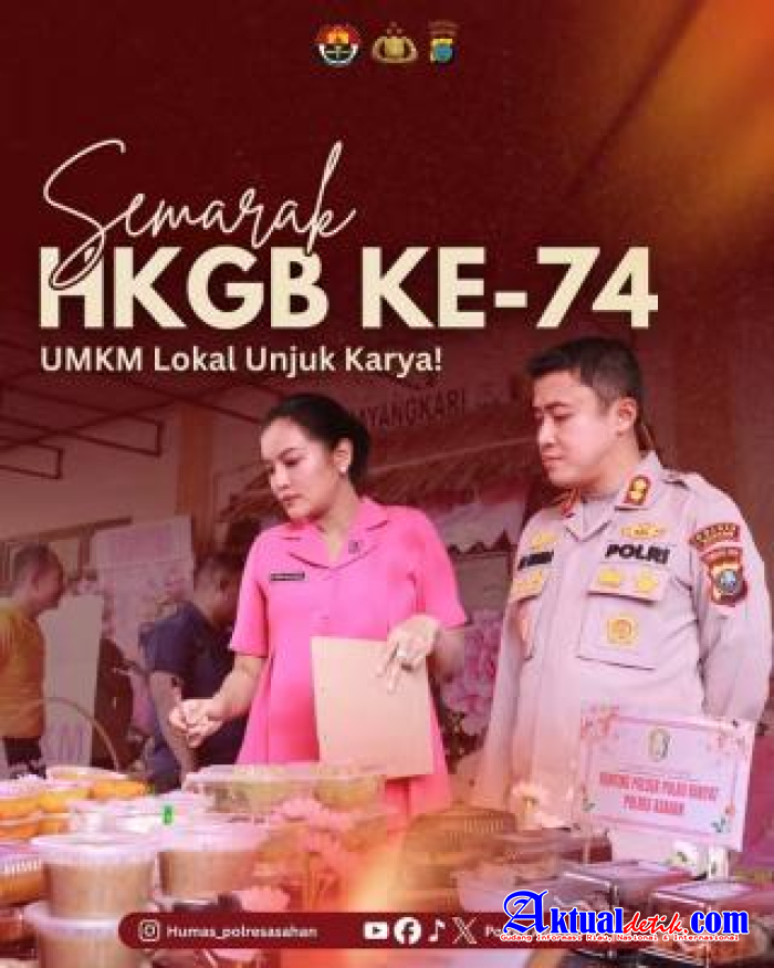 Semarak HKGB ke-74 Tahun 2026, Bhayangkari Cabang Asahan Gelar Lomba Stand Bazar UMKM