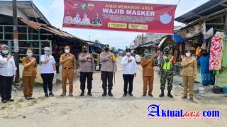 Kapolda Sumut Cek Pelaksanaan PPKM Didampingi Kapolres Simalungun