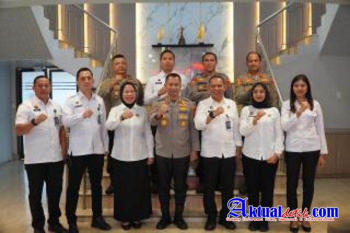 Perkuat Sinergi Penegakan Hukum, Kepala Rutan Kelas I Medan Silaturahmi Ke Polrestabes Medan